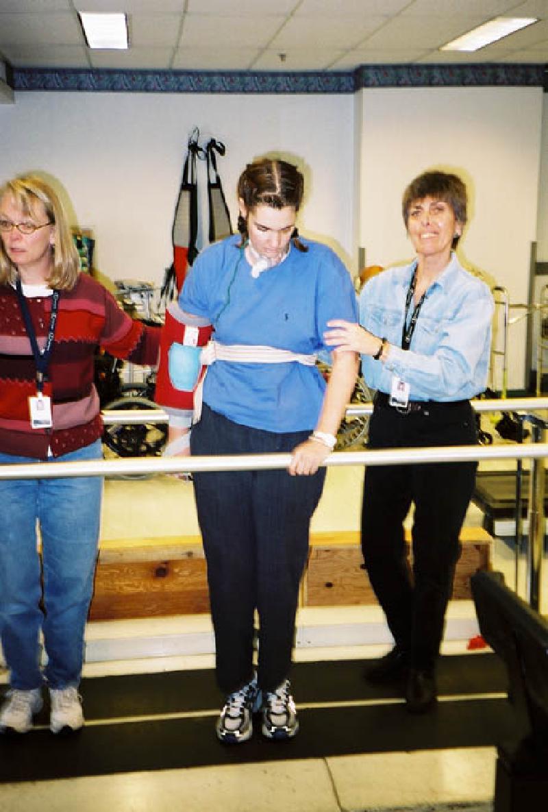 Craig Therapy Photo Gallery / A little rest break February, 2003