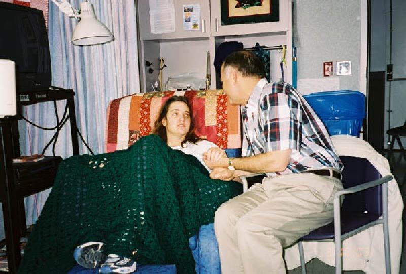 Craig Therapy Photo Gallery / Holding Hands 3/16/2003