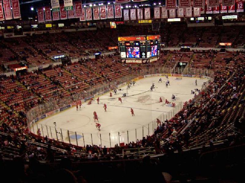 One of the fun outings the group took was to a hockey game between the Detroit Red Wings and the Colorado Avalanche. Always a fun game with this big rivalry!