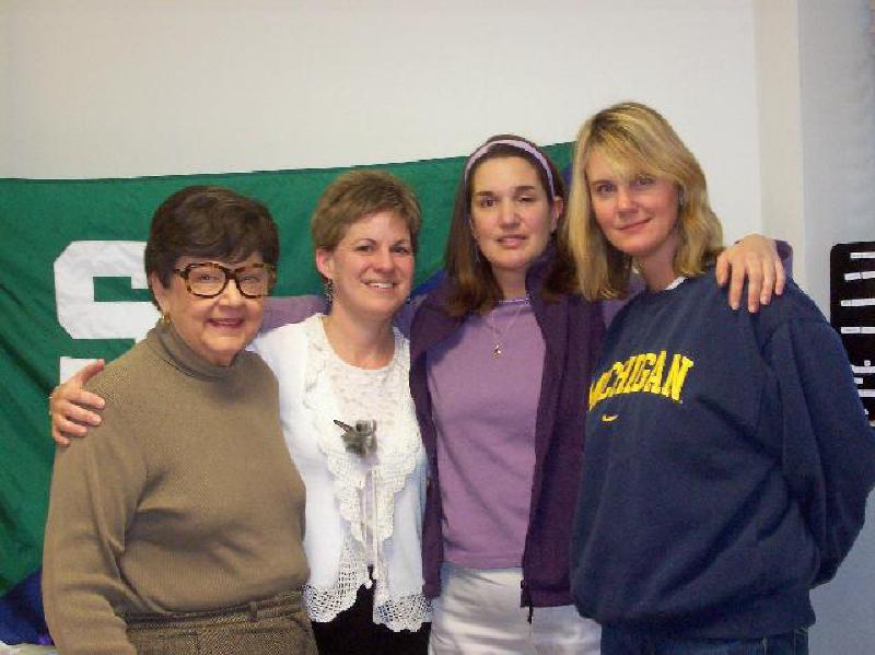 Smiles with Char, UMAP attendee from Ohio, Susan, a UMAP speech language pathologist, and Kristen!