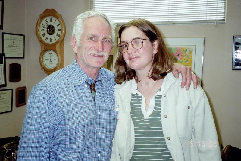 Dr. Yarnell, Marla's neurologist, who has worked with her since St. Anthony's, and throughout the past six months, is thrilled with her progress.