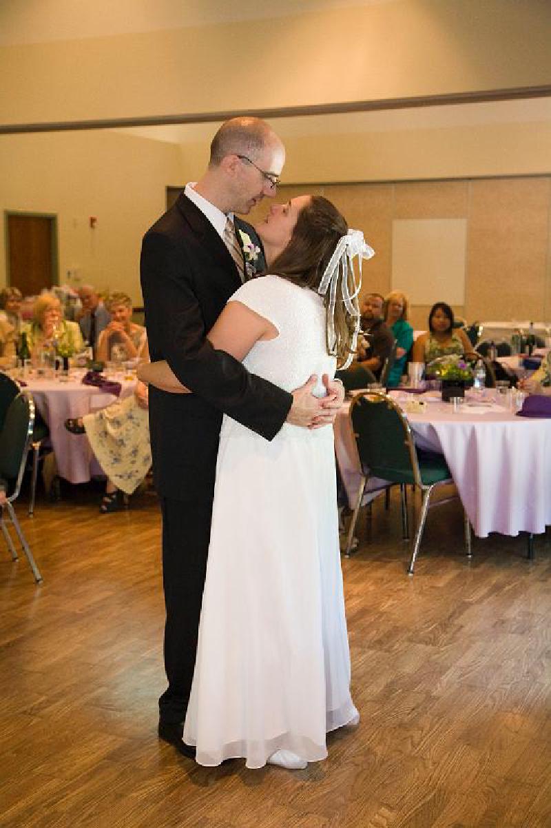 Marla and Mark's Wedding / Dancing Together 5/2008 Marla and Mark sharing the first dance to their song.