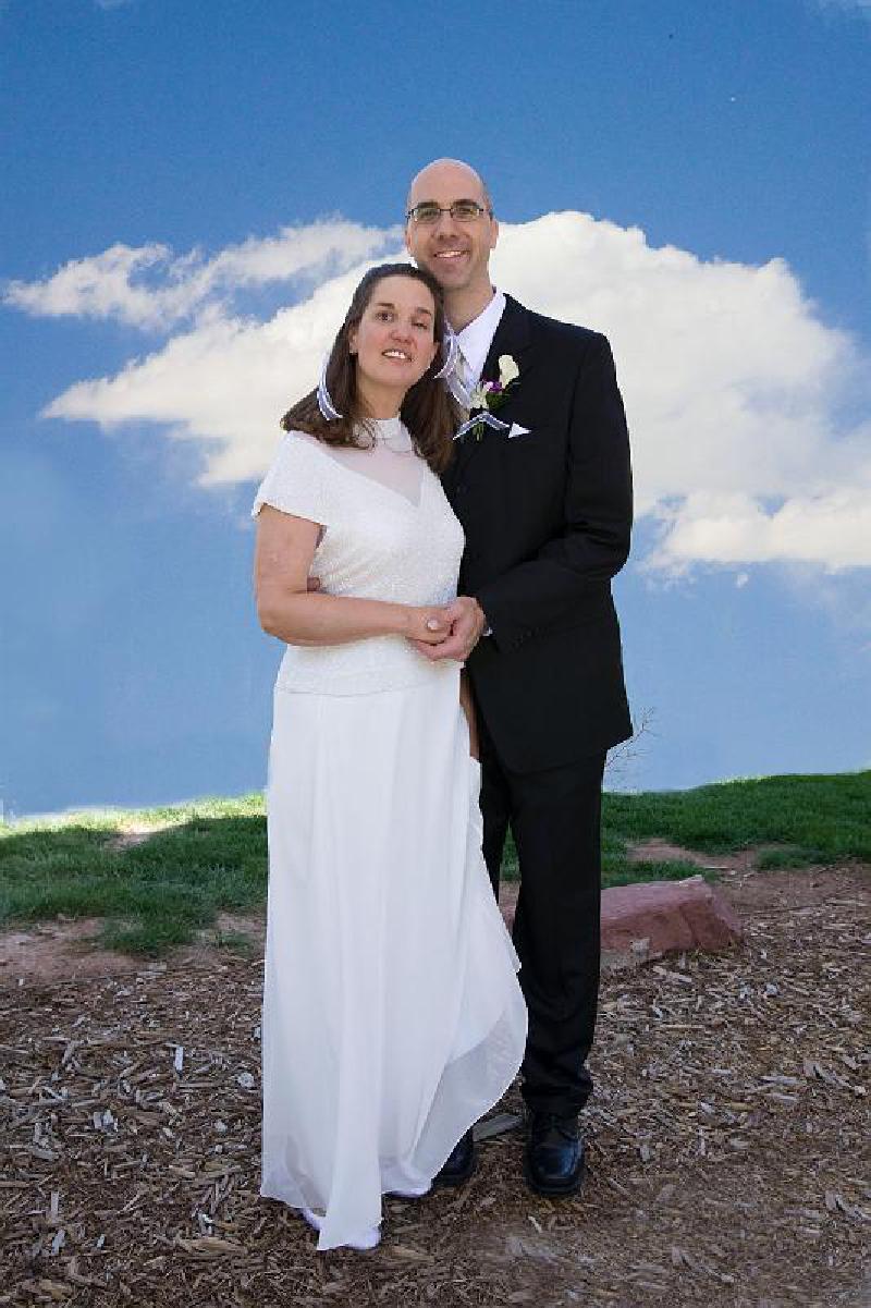 Marla and Mark's Wedding / Love takes Wing 5/2008 The sky's the limit for these two!