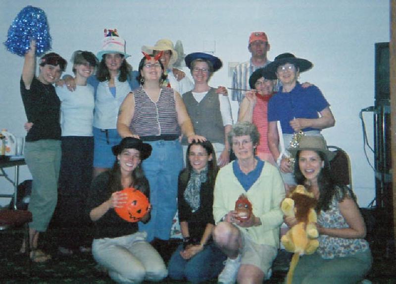 Everyone smiles for the camera and says good-bye as Speech Camp draws to a close.