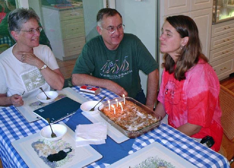 Marla dreams up a worthwhile wish before blowing out her birthday candles!