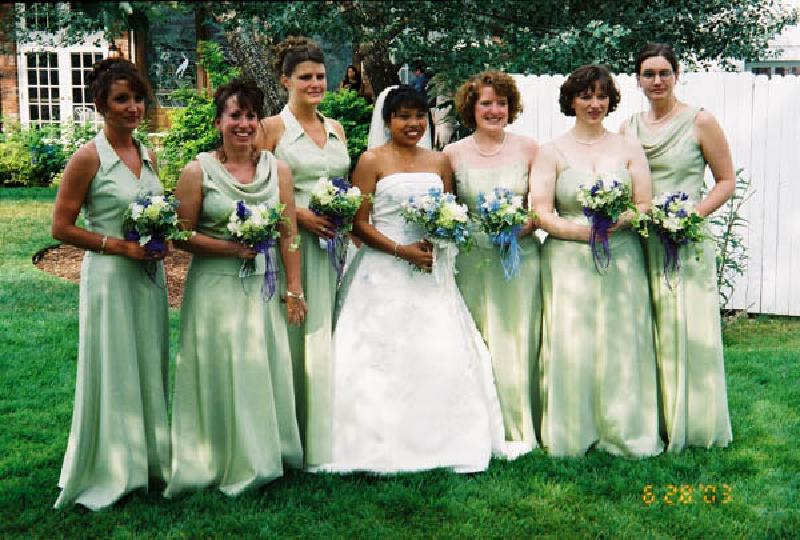 Missy and her Bridesmaids are all smiles in anticipation of the big event!