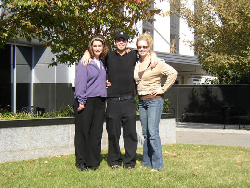 Outside the Frist Center with Nick, Nicole's husband, and Nicole! Nick is a musician in Nashville.