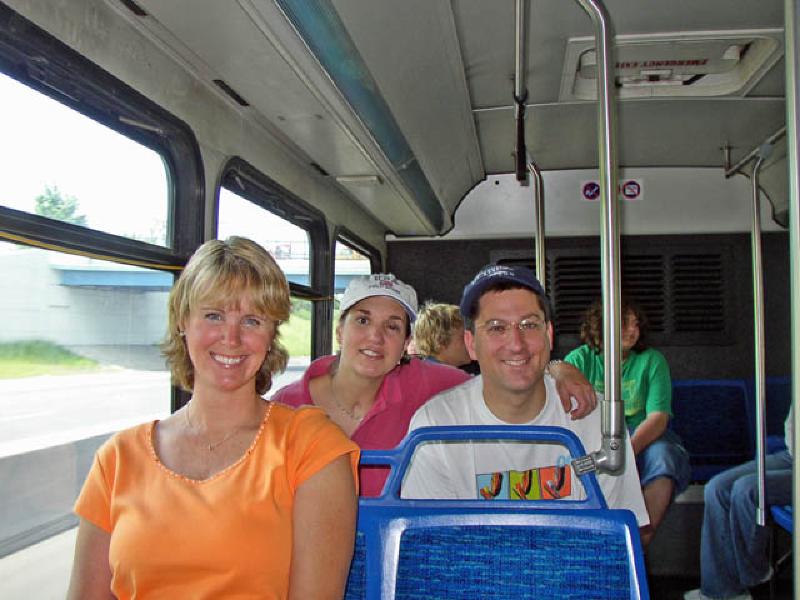 Out for a weekend visit, Mark accompanied the RAP crew on an outing to a Detroit Tigers baseball game.