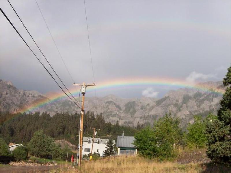 September Photo Gallery / Rainbow over the Amphitheater 07/2007