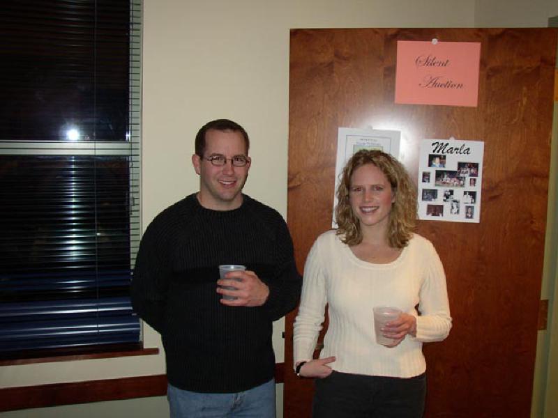 Shea Rawe (Beckwith), Marla's friend and up-the-street neighbor from High School, enjoying the ambience.