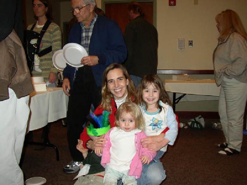 Kristine Del Rio, a friend from High School, and her adorable children.