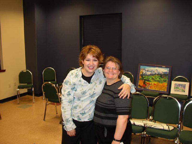Tanya, a friend of Marla's from High School, and Teresa, Donna's executive staff assistant, worked tirelessly for many hours to organize, coordinate, and ensure the success of the benefit event.