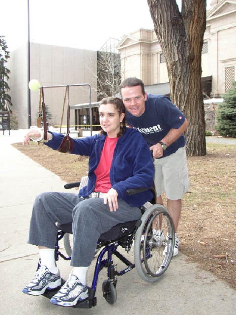 Denver Museum of Nature and Science Outing Photo Gallery / Arrived at the Museum 3/26/2003