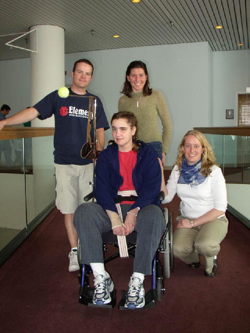 Denver Museum of Nature and Science Outing Photo Gallery / Relaxing after the Movie 3/26/2003